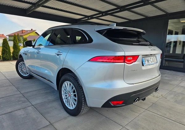 Jaguar F-Pace cena 149900 przebieg: 35000, rok produkcji 2017 z Szepietowo małe 562